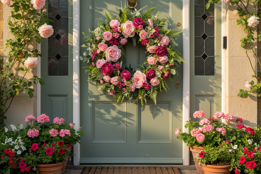 Spring & Summer Wreath Styling Ideas for Your Home