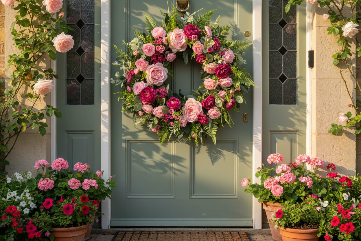 Spring & Summer Wreath Styling Ideas for Your Home