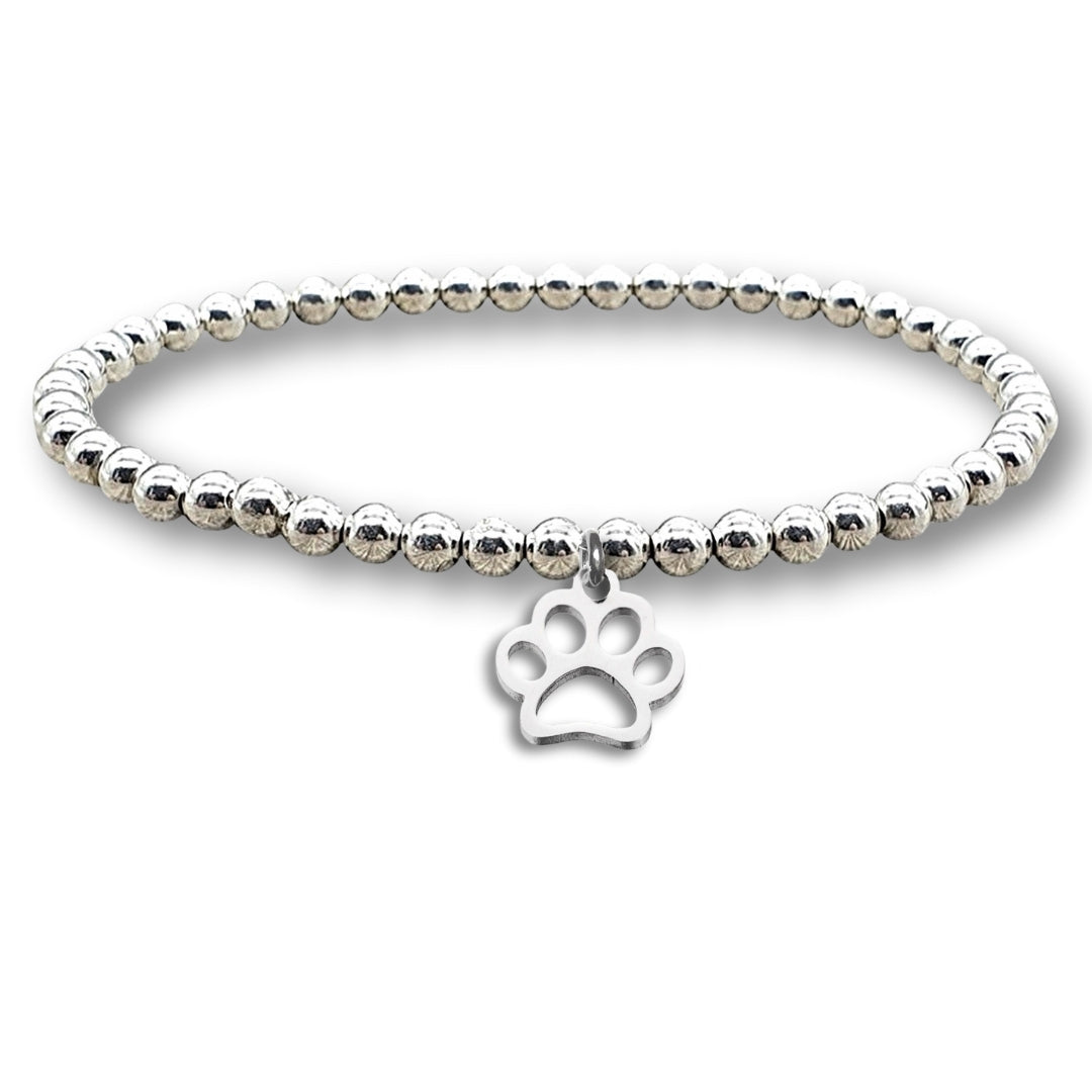 Some Paw-dy Loves You - Paw Print Bracelet & Gift Card