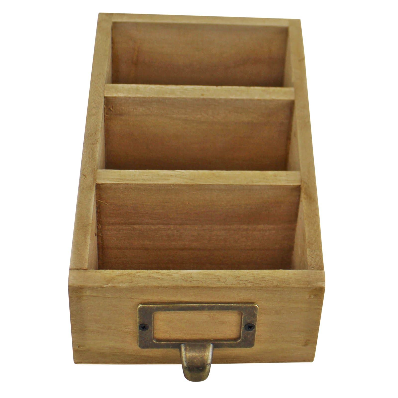 Wooden Desk Tidy: Natural