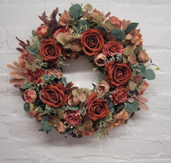 Rustic Welcome Wreath