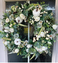 Harvest Haze Pumpkin Wreath