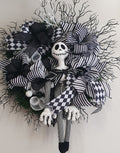 Jack Halloween & Christmas Alternative Wreath – Pre Order
