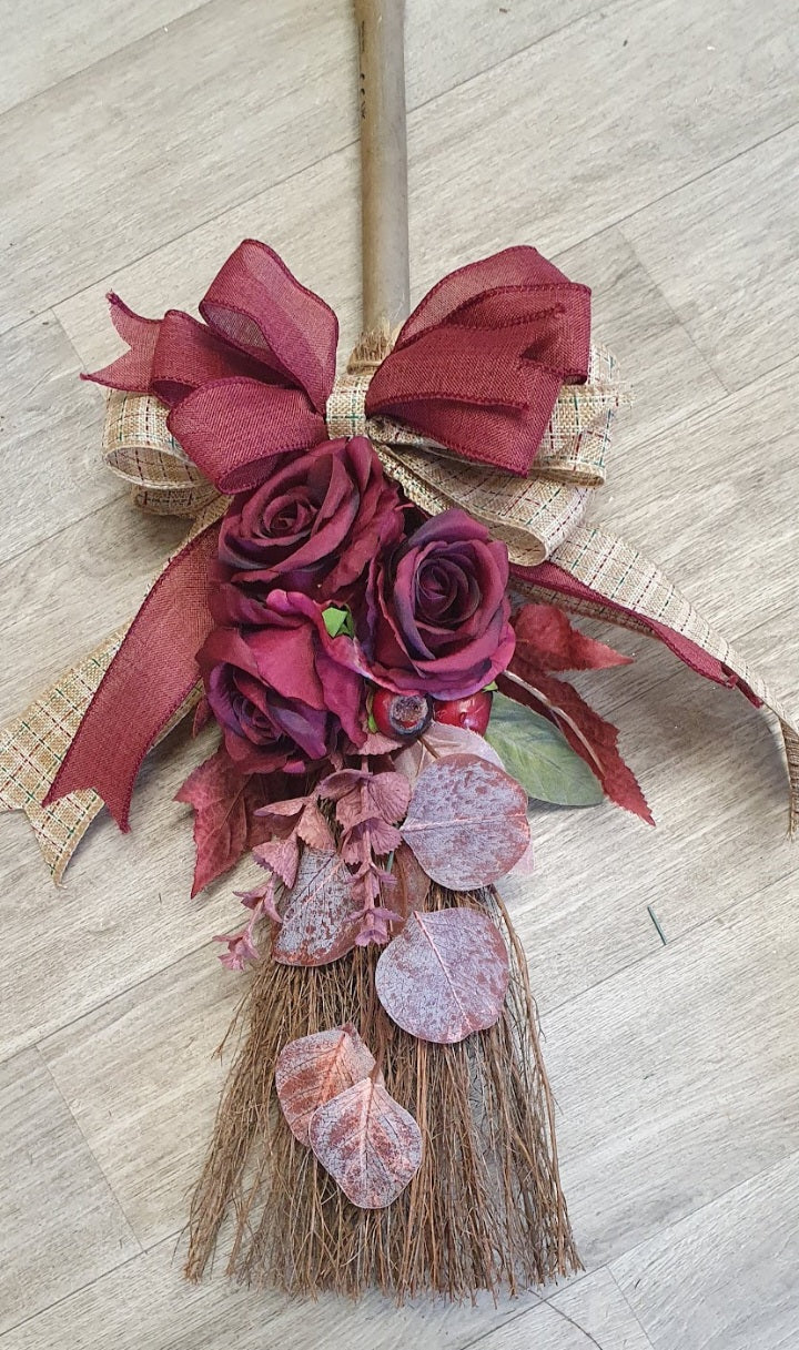 Scarlet Harvest Broom