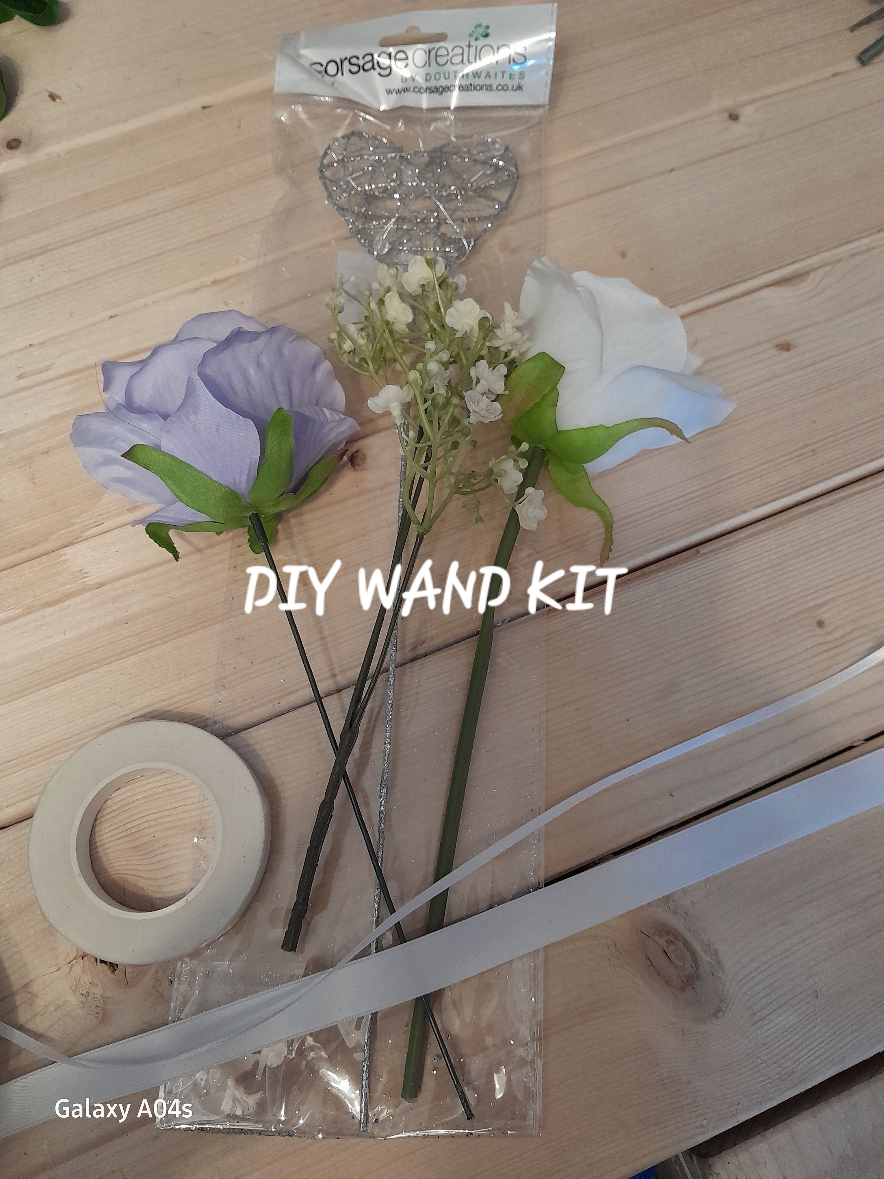 DIY Flower Girl's Wand