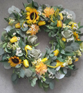 Sunflower Summer Wreath