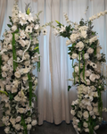 Timeless Elegance full wedding arch and table display setup