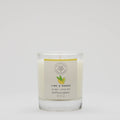 Lime & Mango Glass Tumbler | Scented Candle | Soy Wax