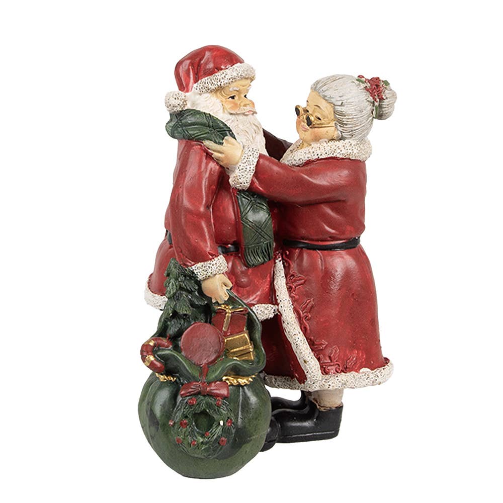 6PR2780GG Christmas Decoration Figurine Santa Claus
