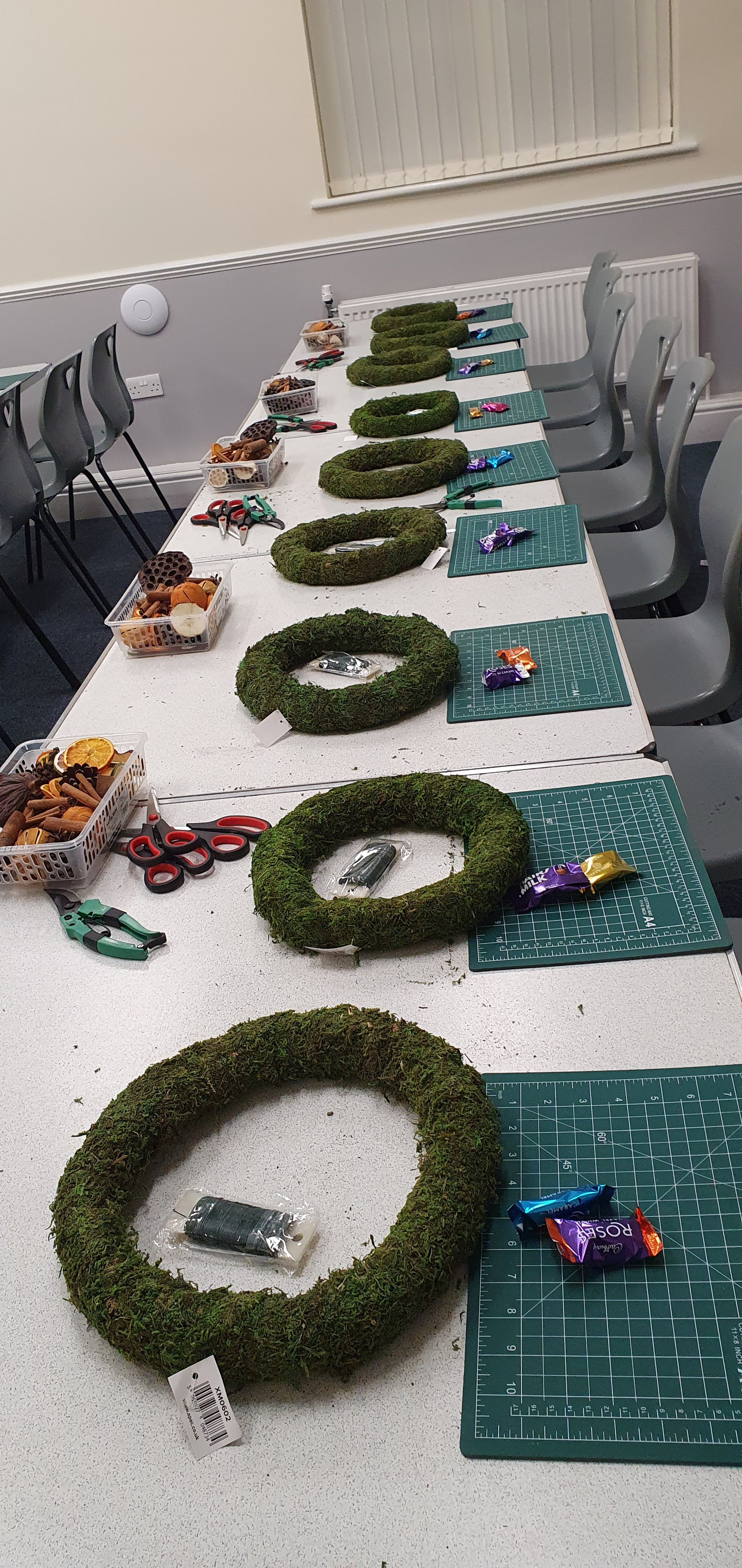 Wreath Workshop 1 — Christmas Wreath Making Evening