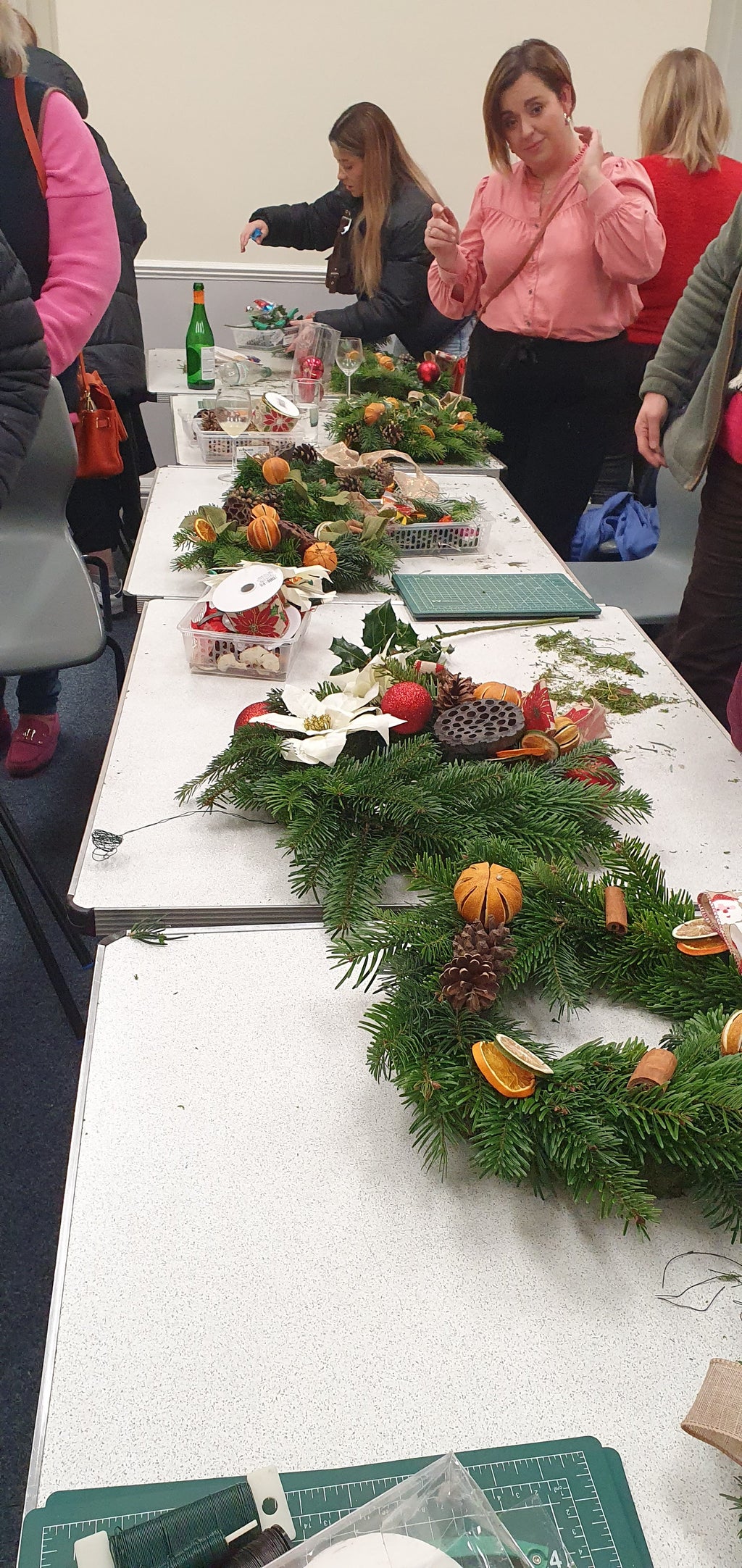 Wreath Workshop 1 — Christmas Wreath Making Evening