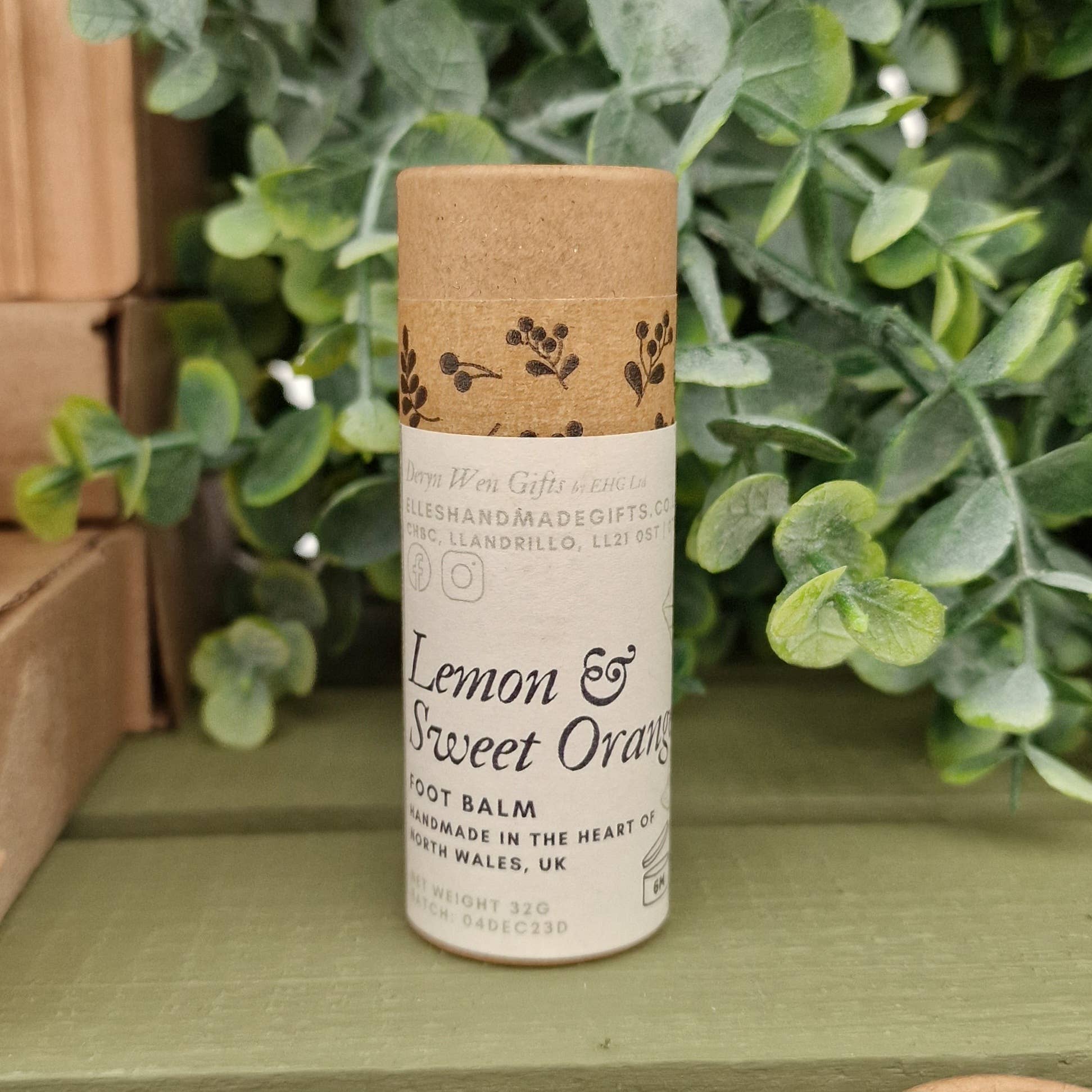 Lemon & Sweet Orange Foot Balm