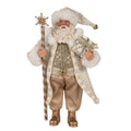 65593 Christmas Decoration Figurine Santa Claus 27 cm Gold