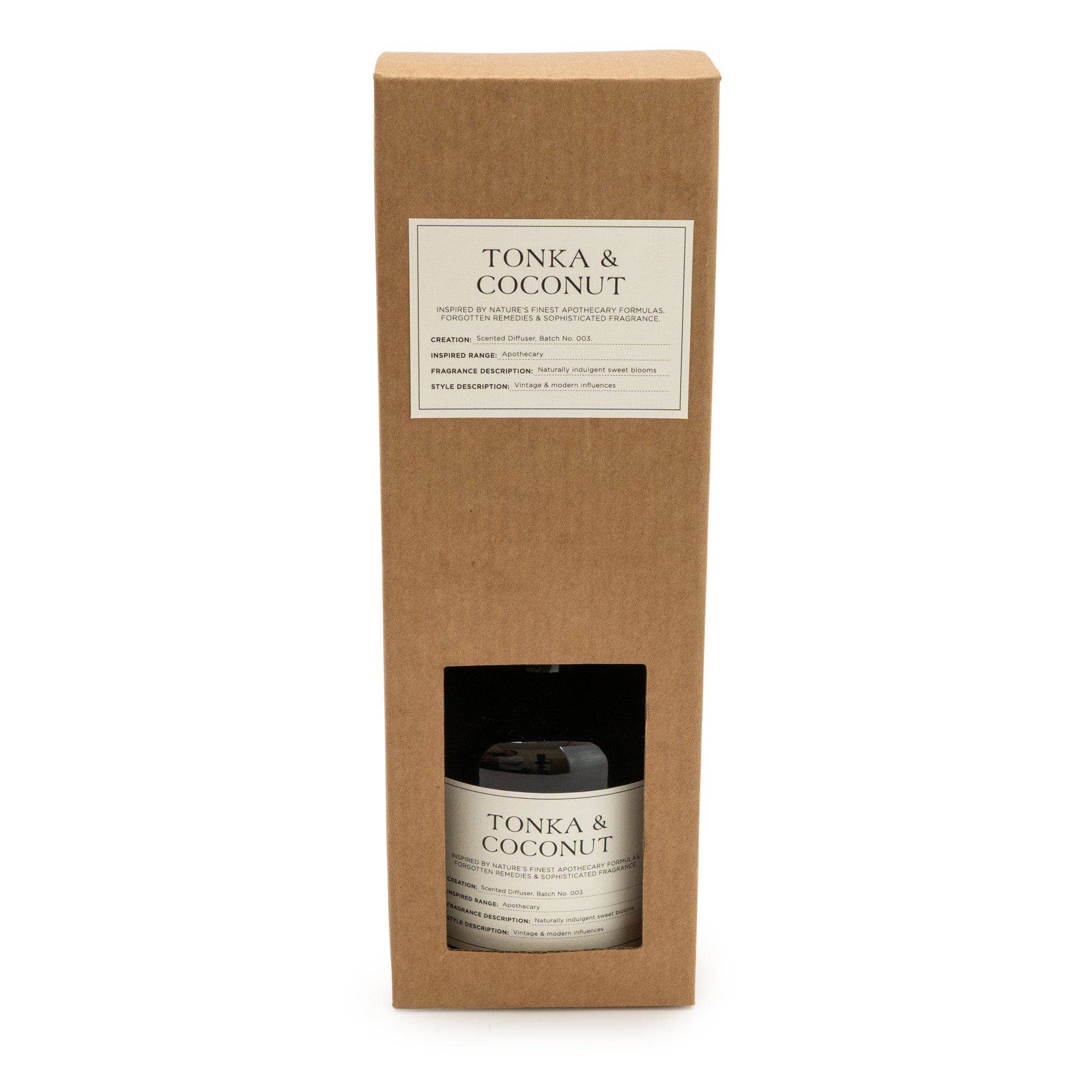 250ML Reed Diffuser Tonka & Coconut 6PK