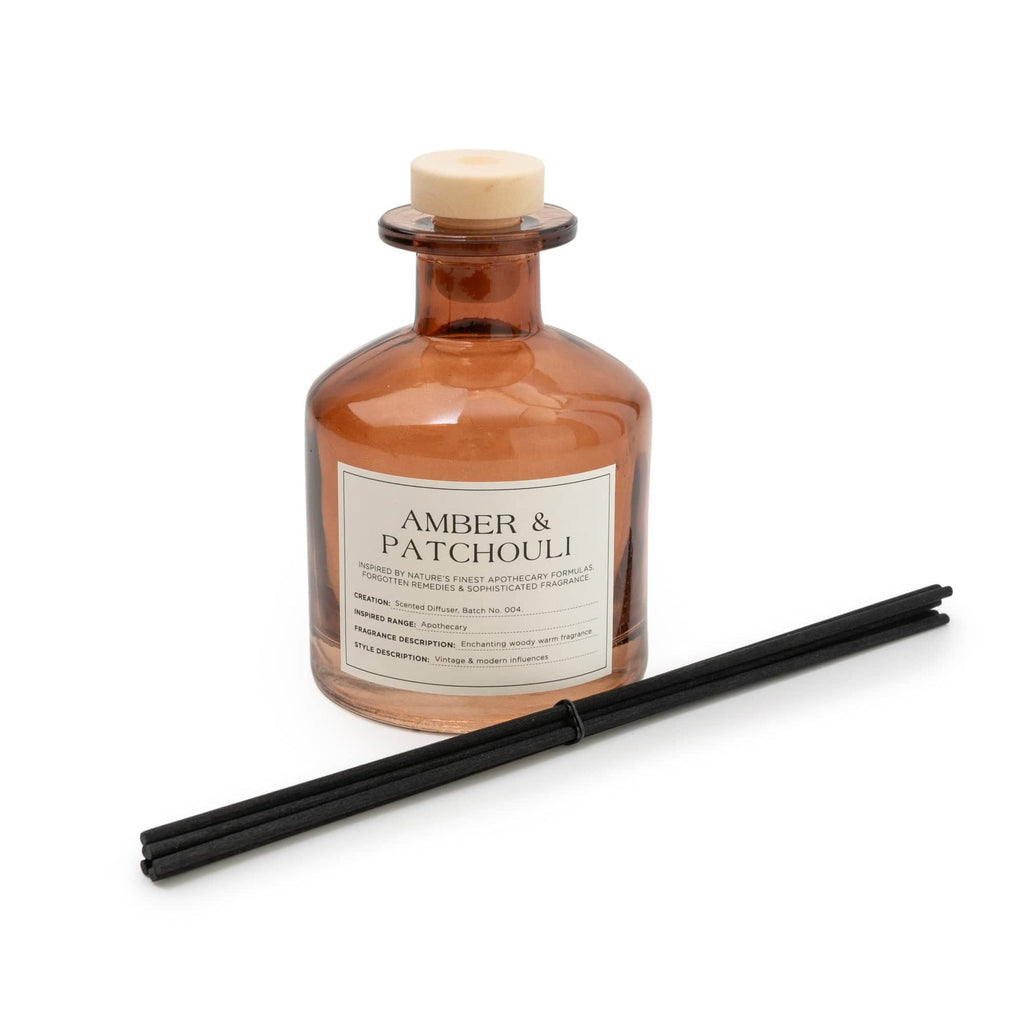 250ML Reed Diffuser Amber & Patchouli 6PK