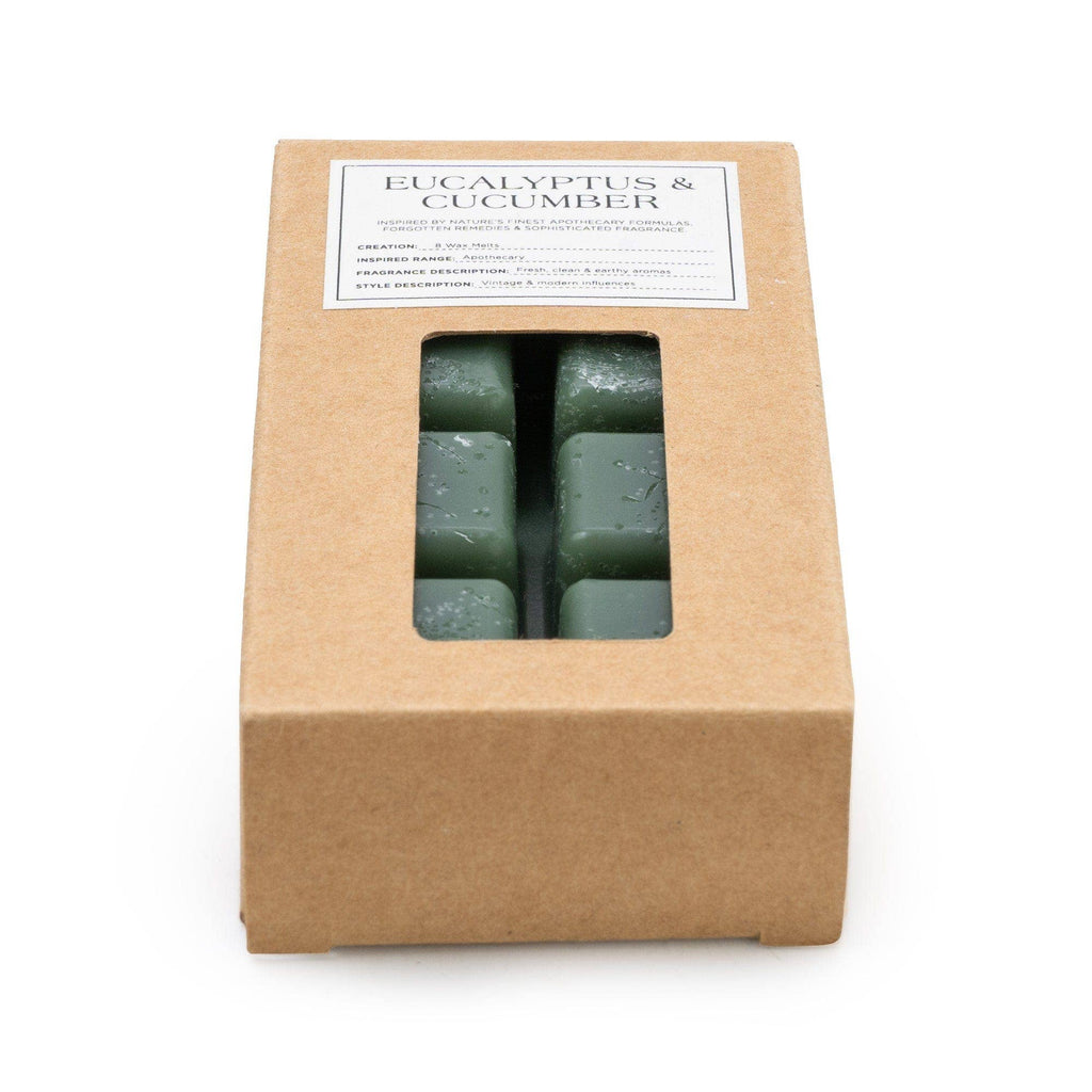Pack of 8 Wax Melts Eucalyptus & Cucumber 12PK