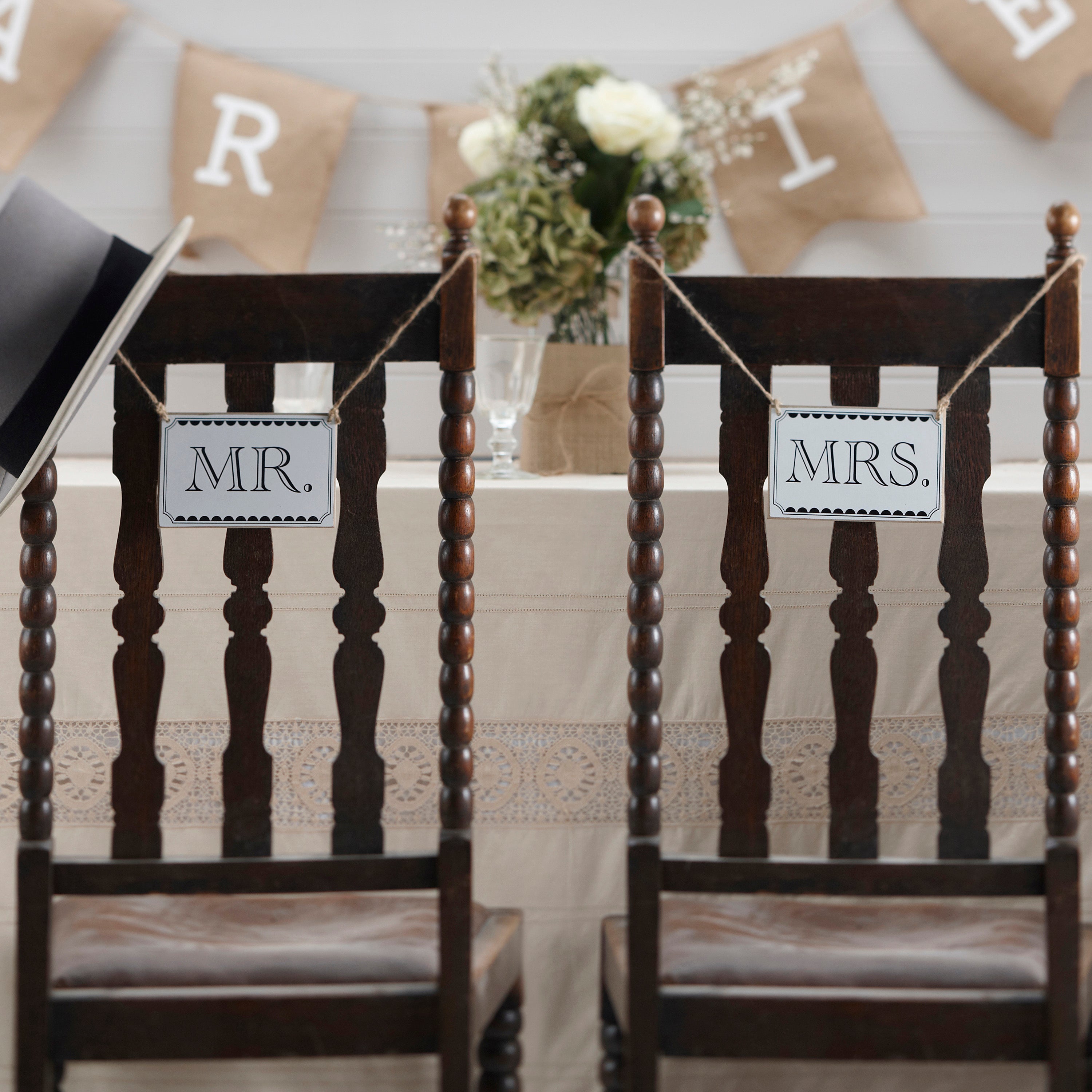 Mr & Mrs Signs - Vintage Affair- 10 Inner Pack
