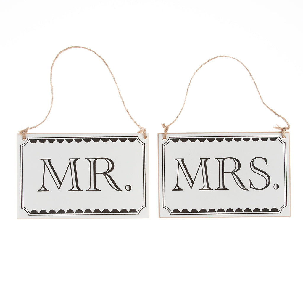 Mr & Mrs Signs - Vintage Affair- 10 Inner Pack