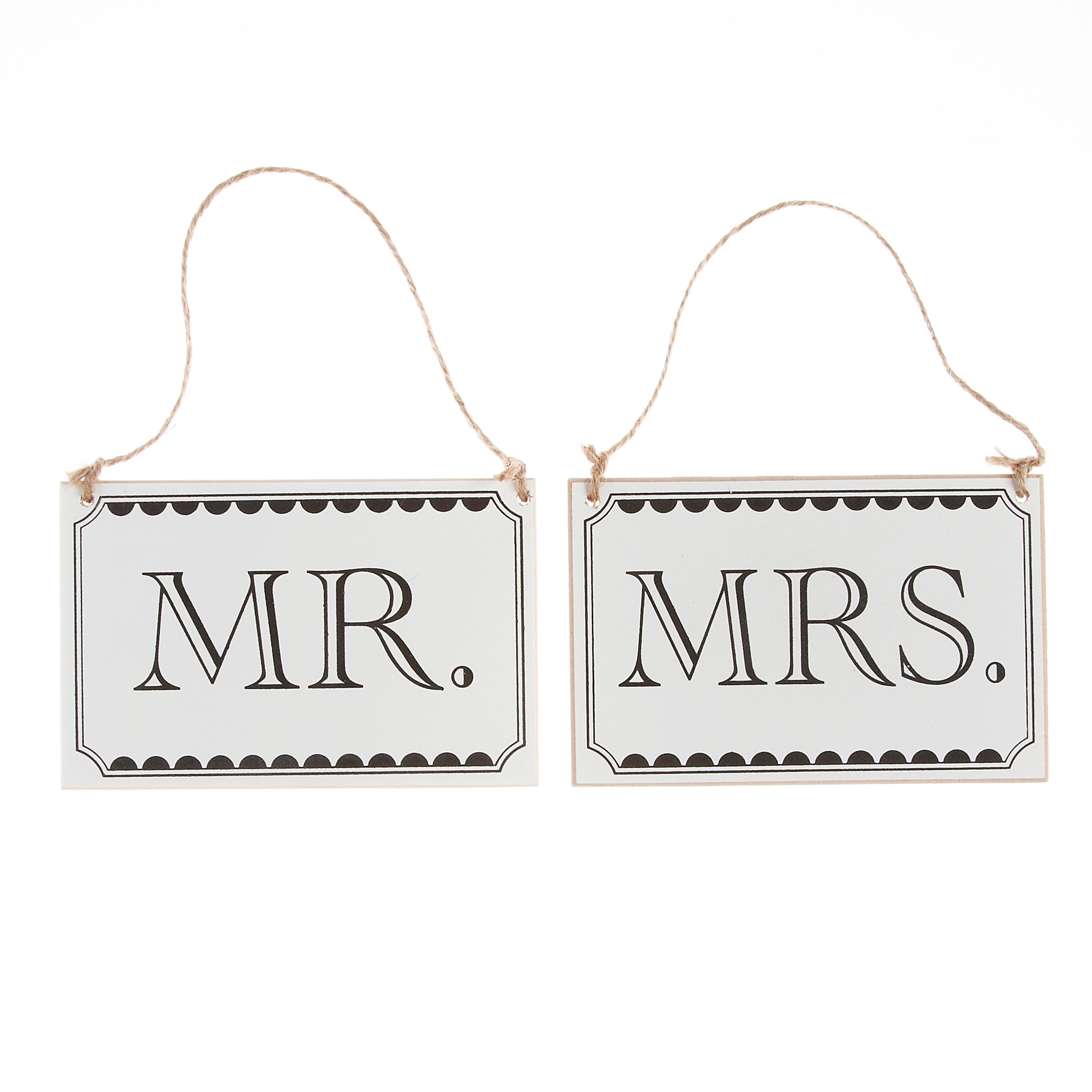 Mr & Mrs Signs - Vintage Affair- 10 Inner Pack