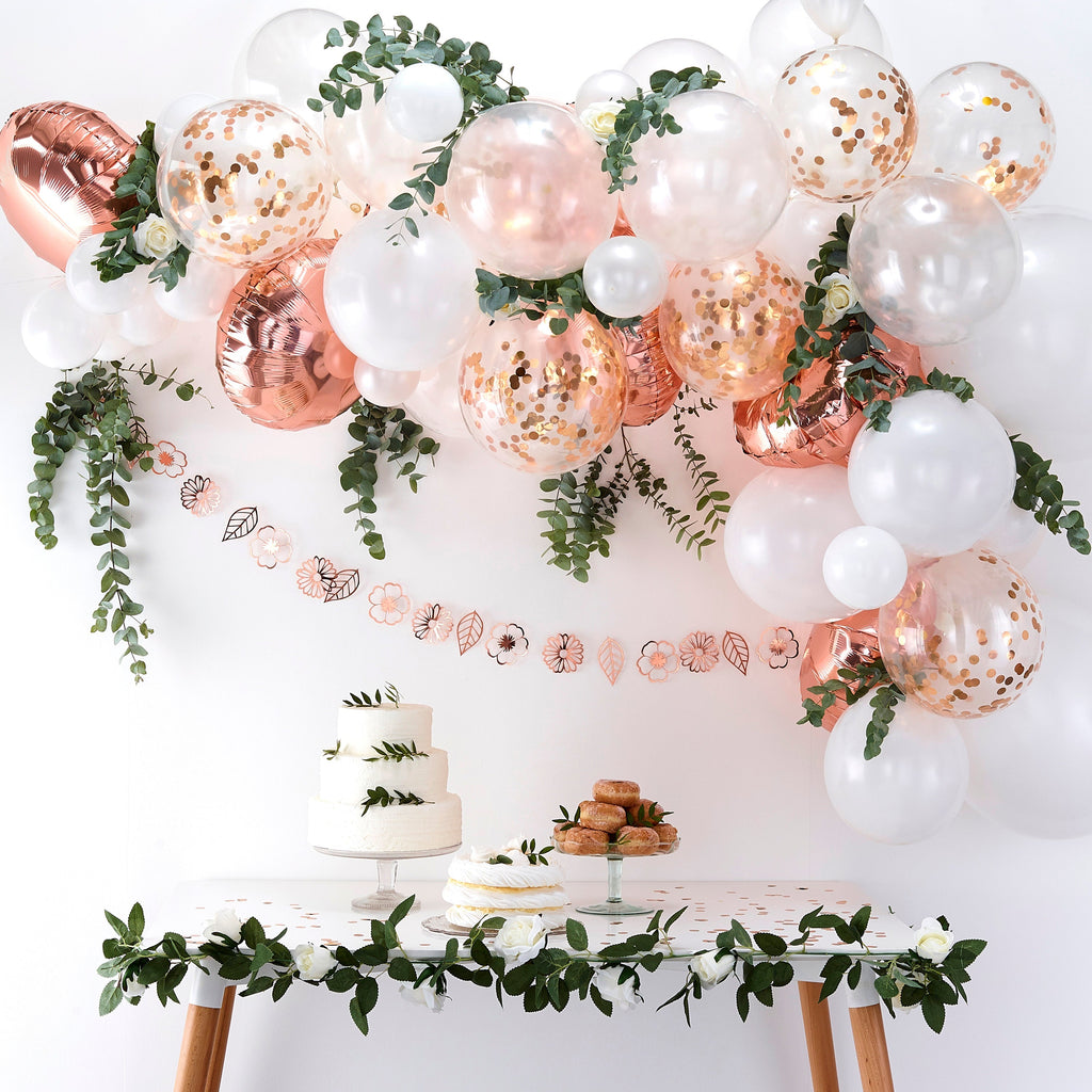 Rose Gold Balloon Arch Kit- 5 Inner Pack