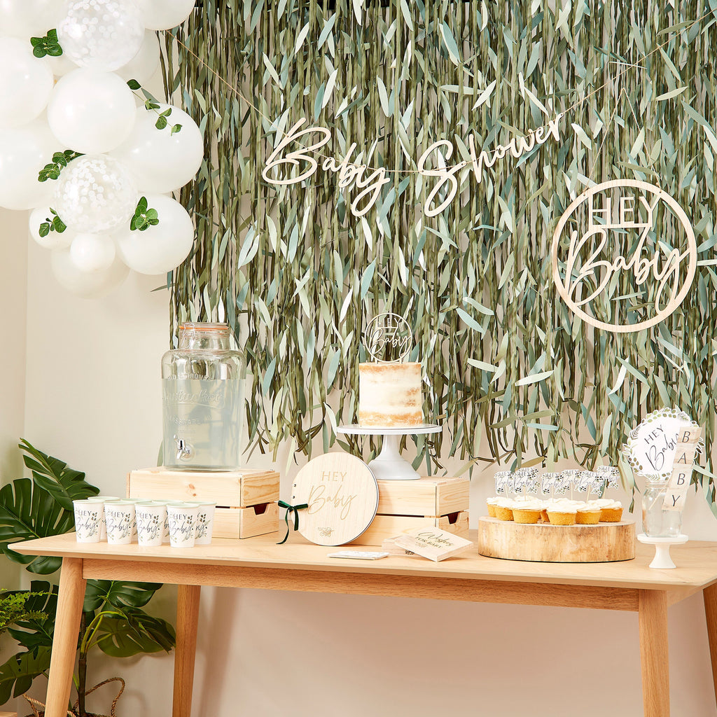Botanical Baby Shower Photo Booth Props- 5 Inner Pack