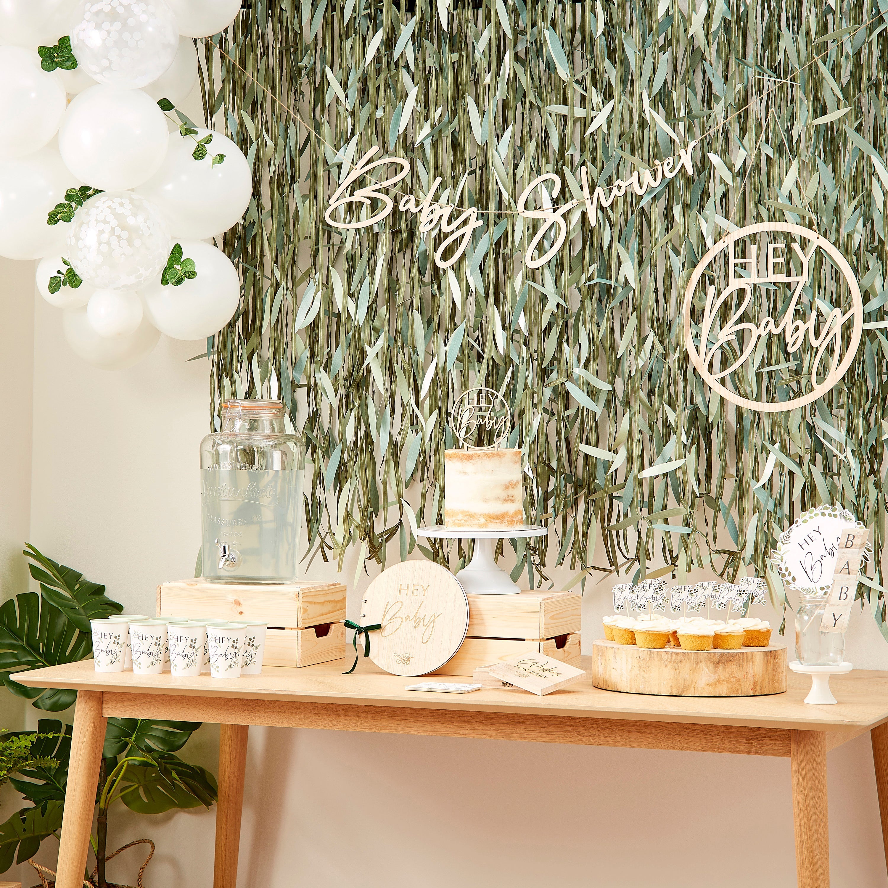 Botanical Baby Shower Photo Booth Props- 5 Inner Pack