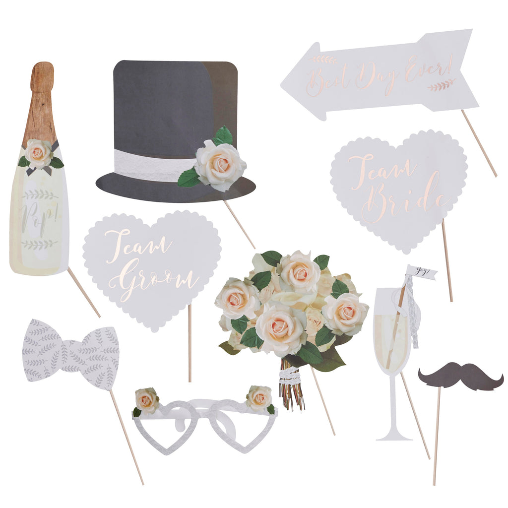Botanical Photo Booth Props