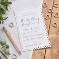 Scalloped Evening Invitations - Beautiful Botanics