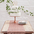 Rose Gold Sequin Table Runner- 5 Inner Pack