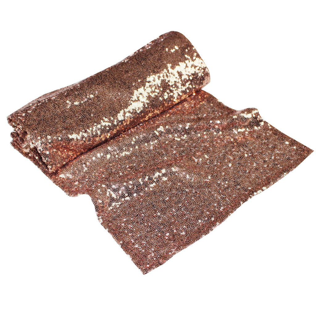 Rose Gold Sequin Table Runner- 5 Inner Pack