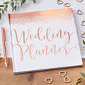 Rose Gold Wedding Planner Book- 5 Inner Pack