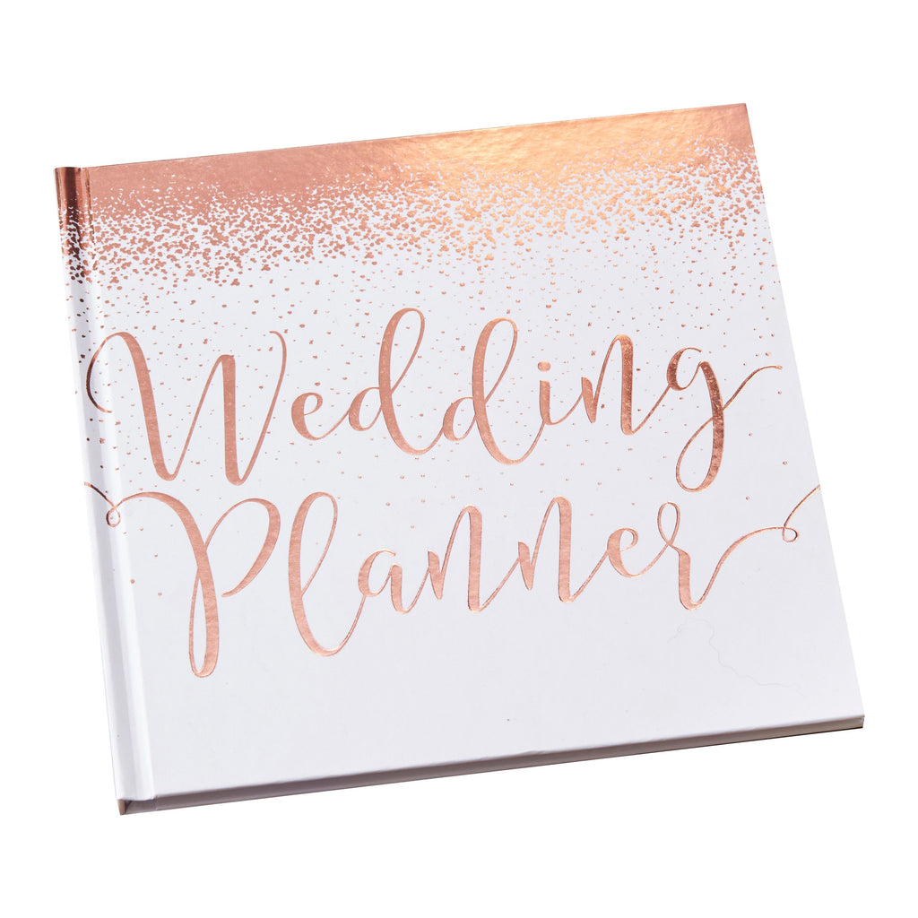 Rose Gold Wedding Planner Book- 5 Inner Pack