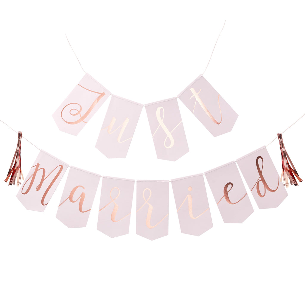 Just Married Flag Bunting
