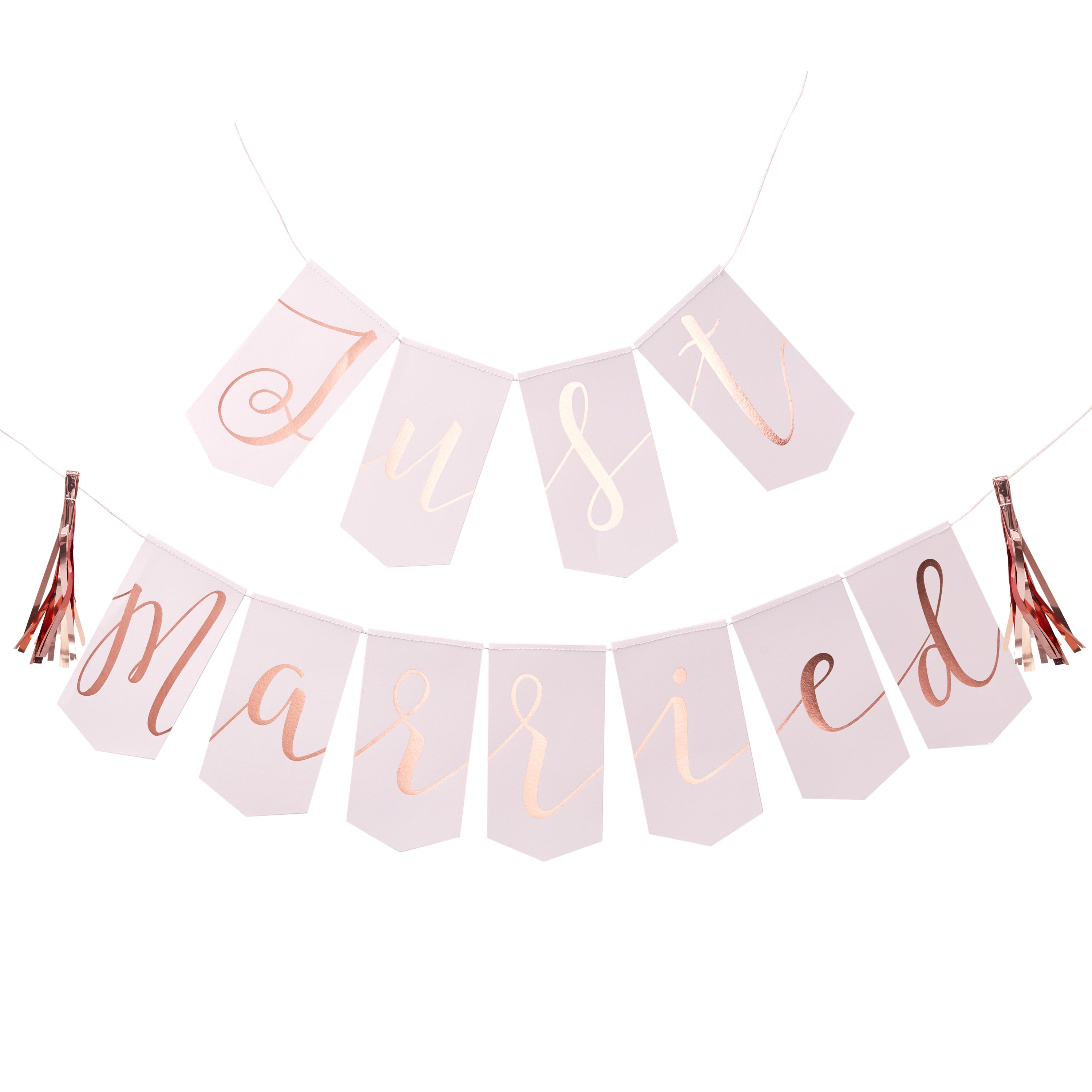 Just Married Flag Bunting