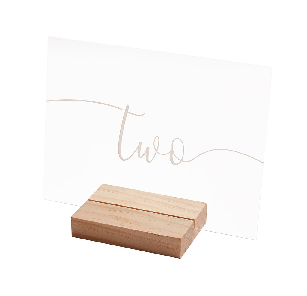 Acrylic Table Numbers- 5 Inner Pack