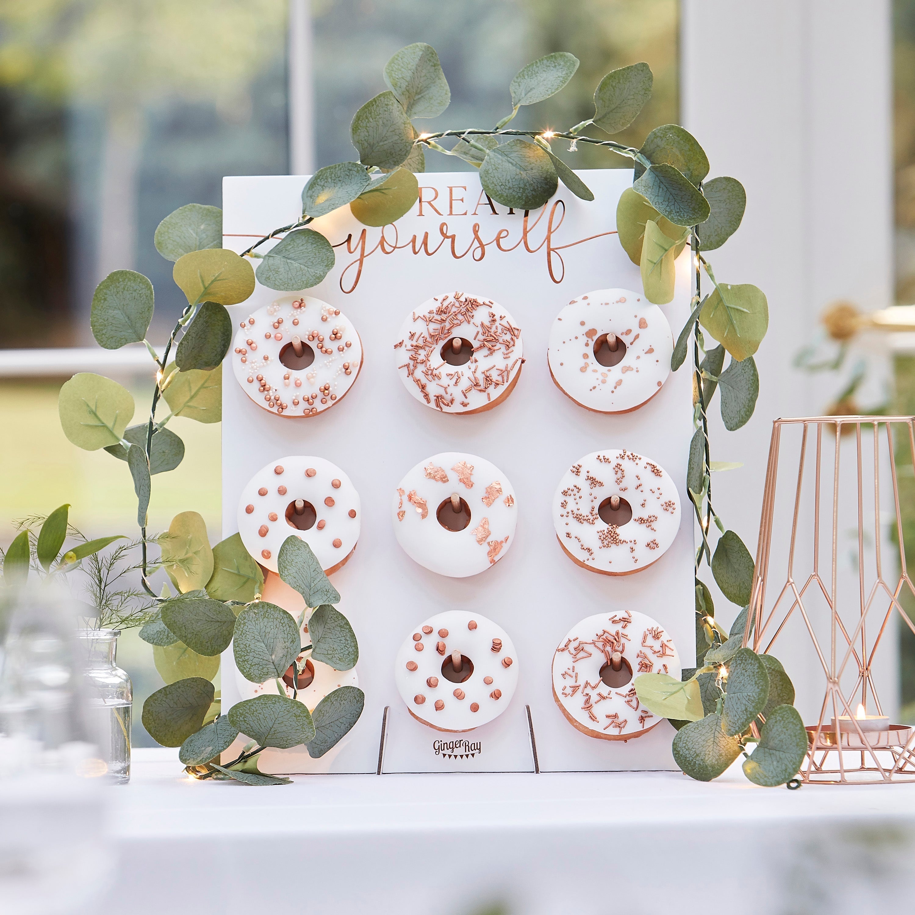 Artificial Eucalyptus Garland With Lights- 5 Inner Pack