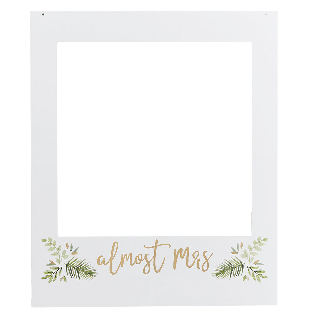 Botanical Personalised Hen Party Photo Frame