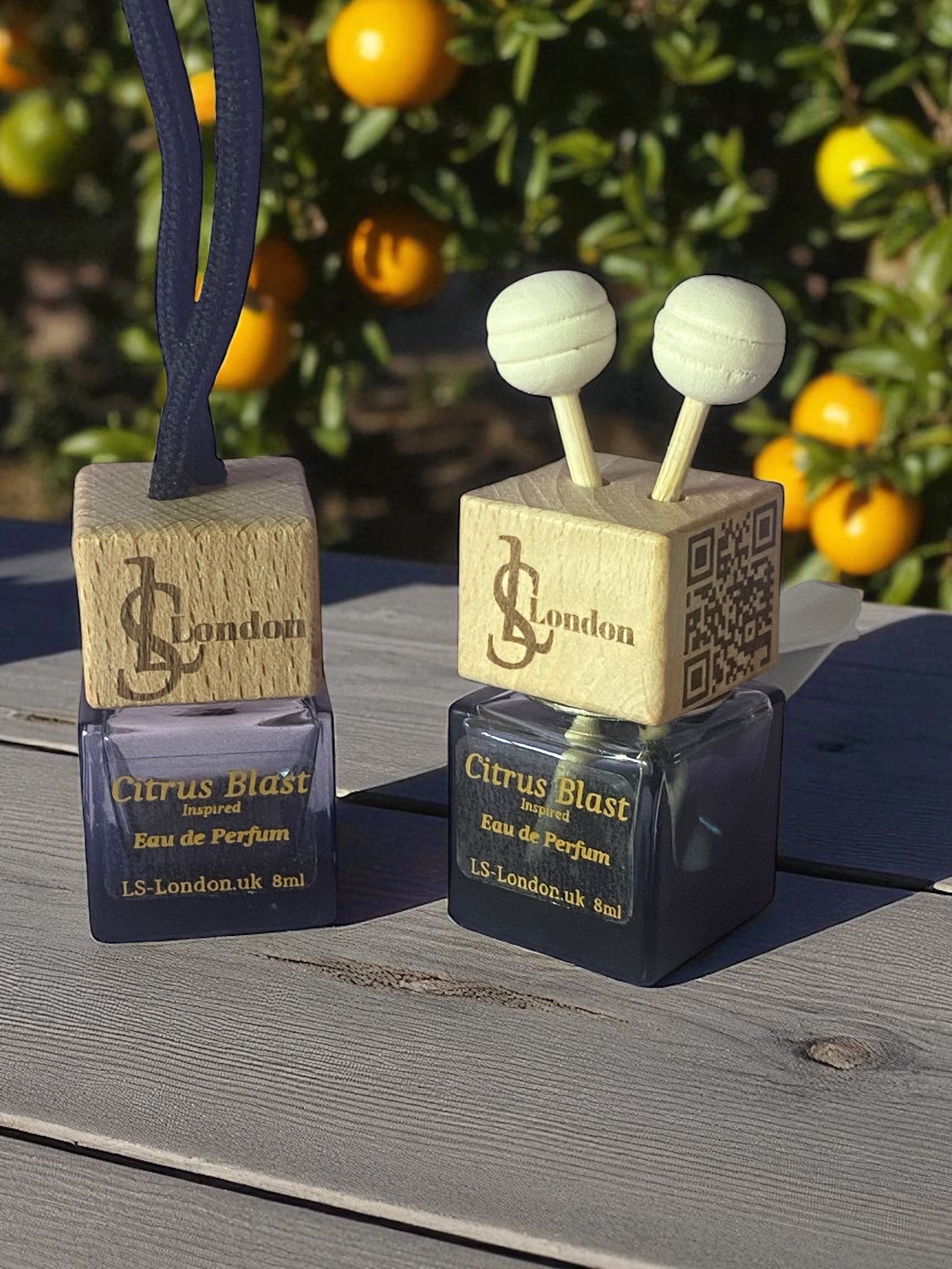 Citrus Blast 8ml Hanging Or Clip on Car Diffuser