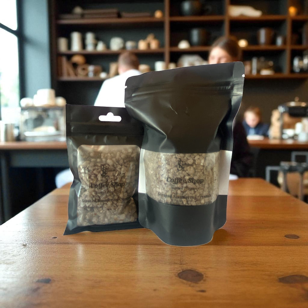 Coffee Shop, Scented Simmering Crystals (Sizzlers)