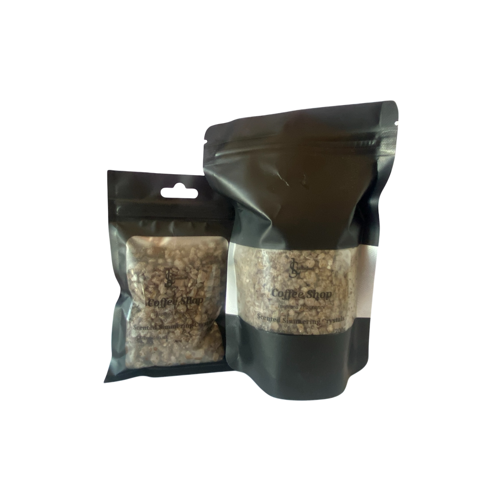 Coffee Shop, Scented Simmering Crystals (Sizzlers)