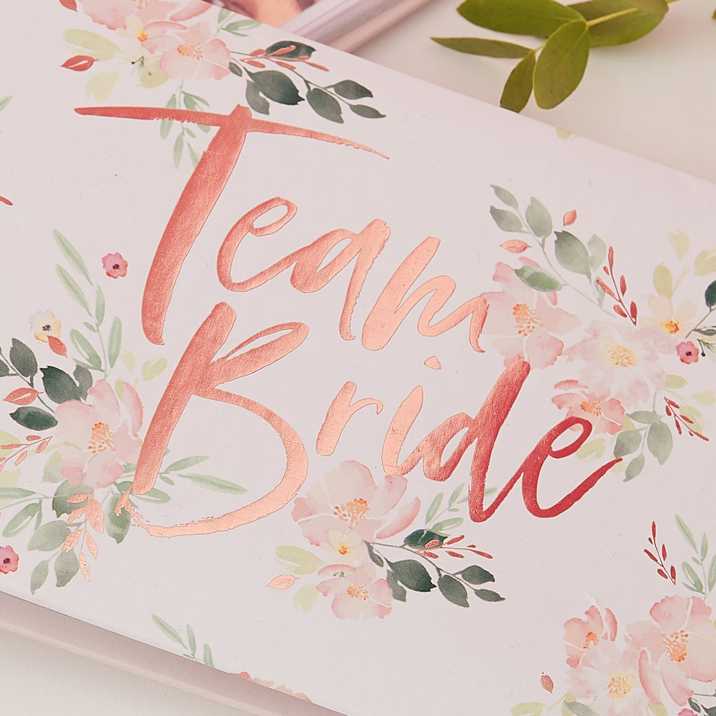 Hen Party Floral Photo Album Book- 6 Inner Pack