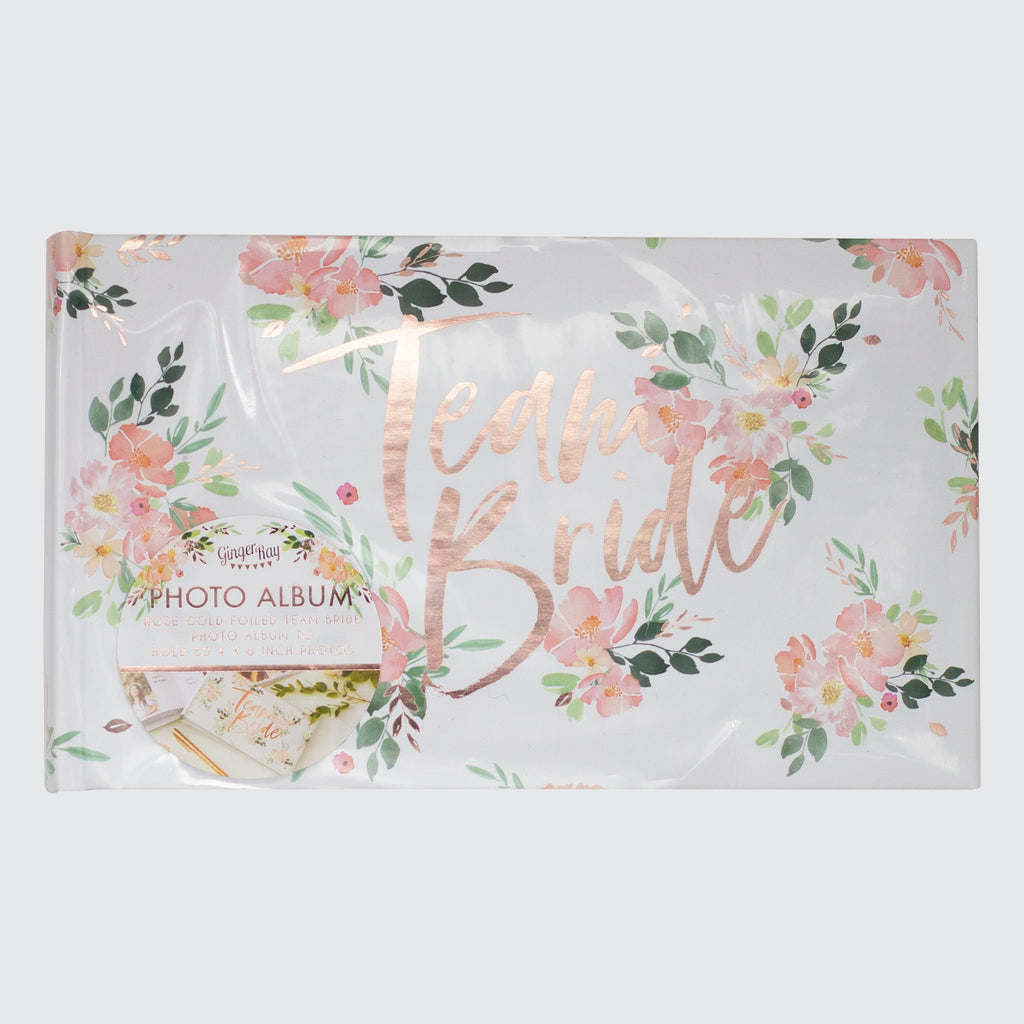 Hen Party Floral Photo Album Book- 6 Inner Pack