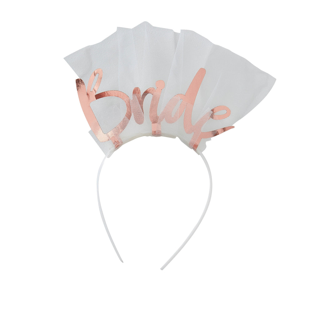 Bride To Be Hen Party Veil Headband