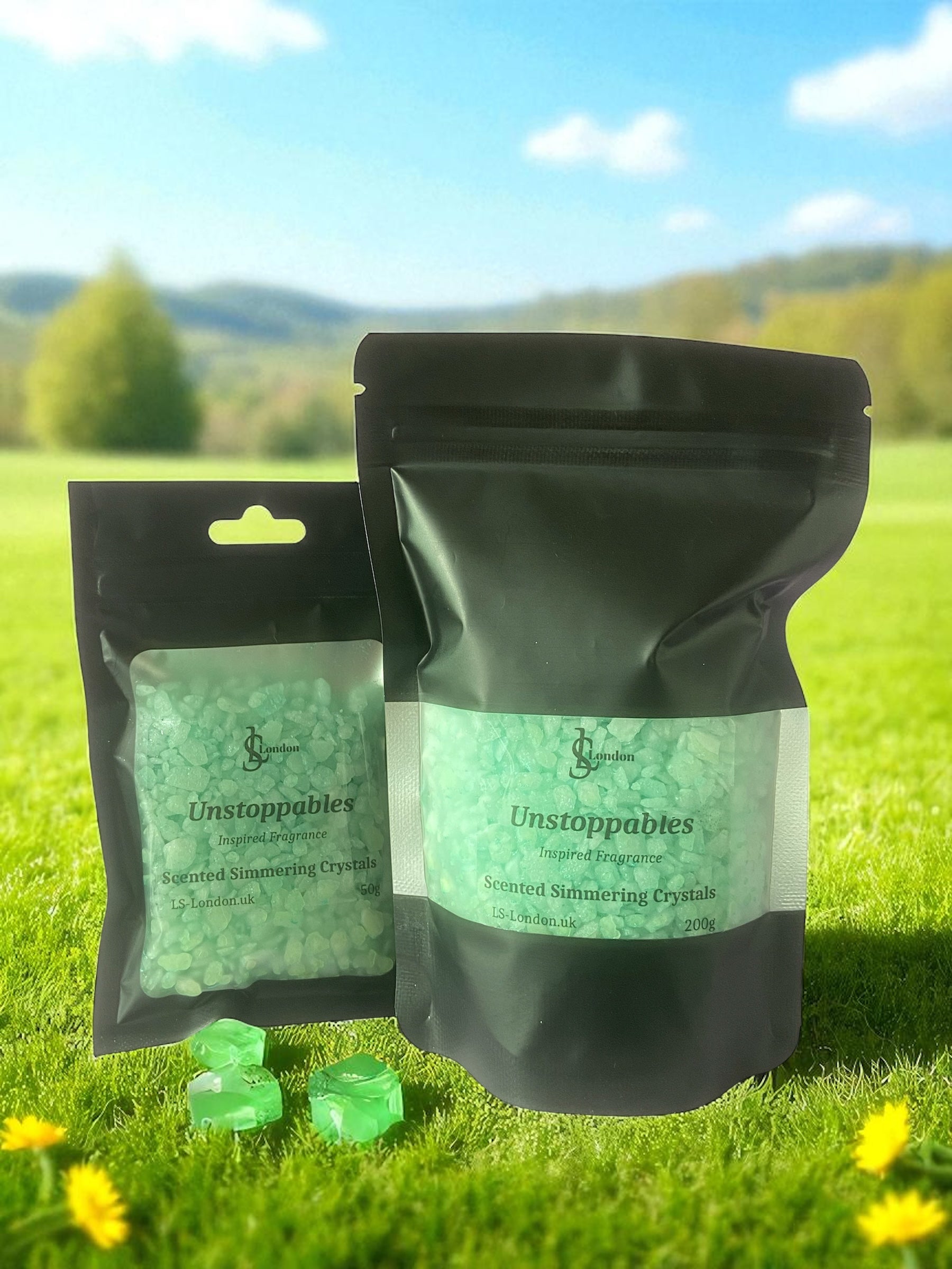 Fresh Unstoppables, Inspired Scented Simmering Crystals (Sizzlers)