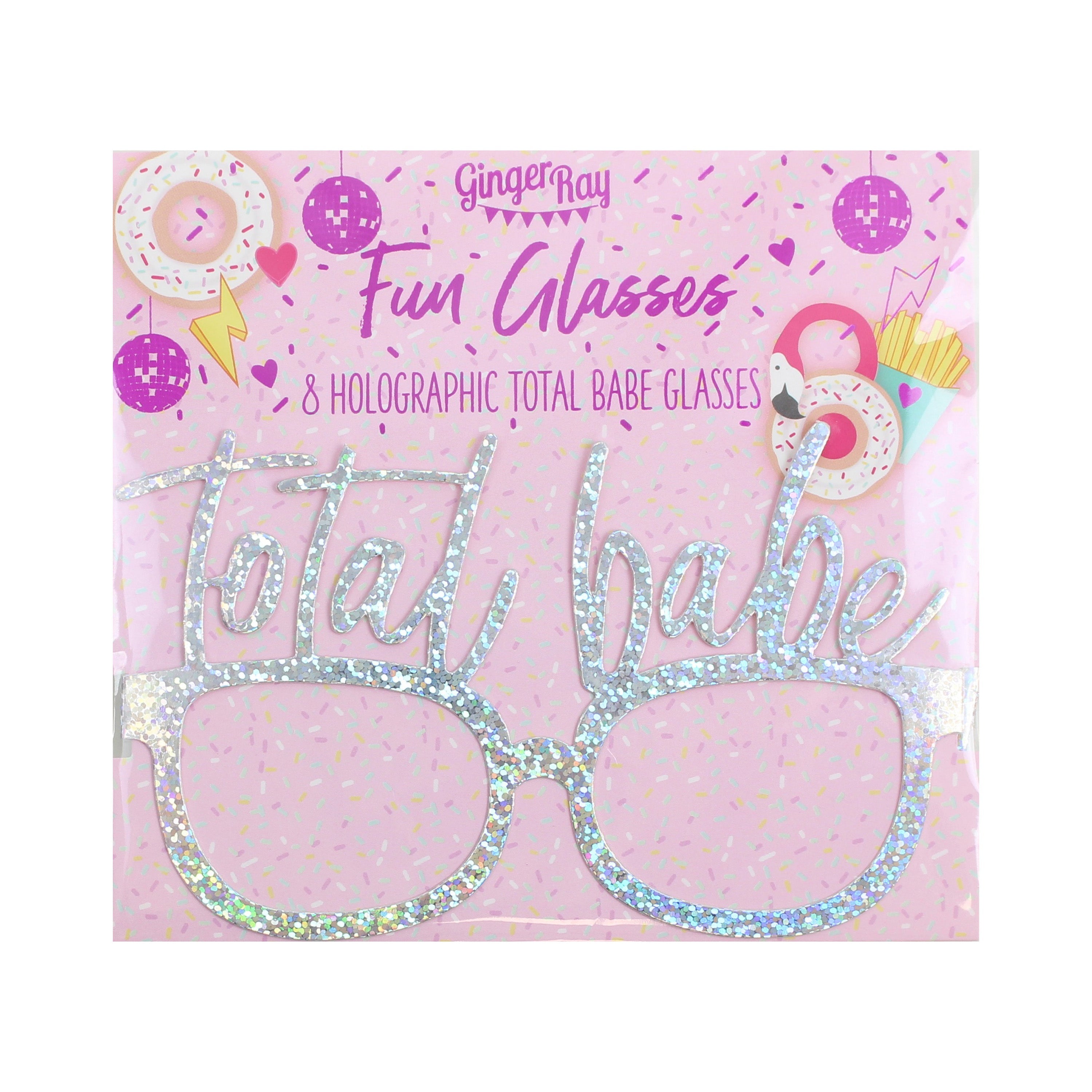 Iridescent Total Babe Fun glasses- 10 Inner Pack