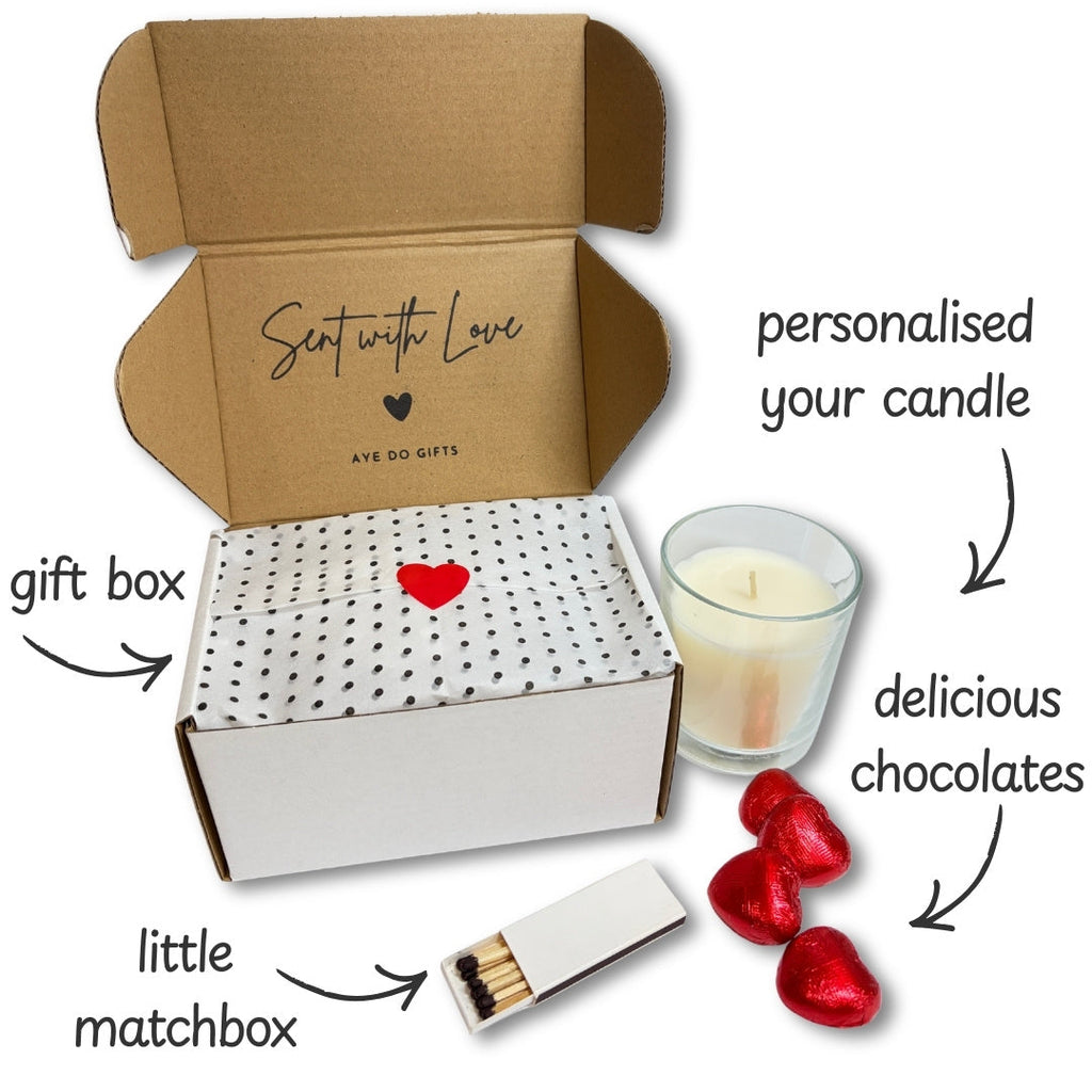 Personalised Will You Be My Bridesmaid? Candle Gift Set  | Keepsake for Friends