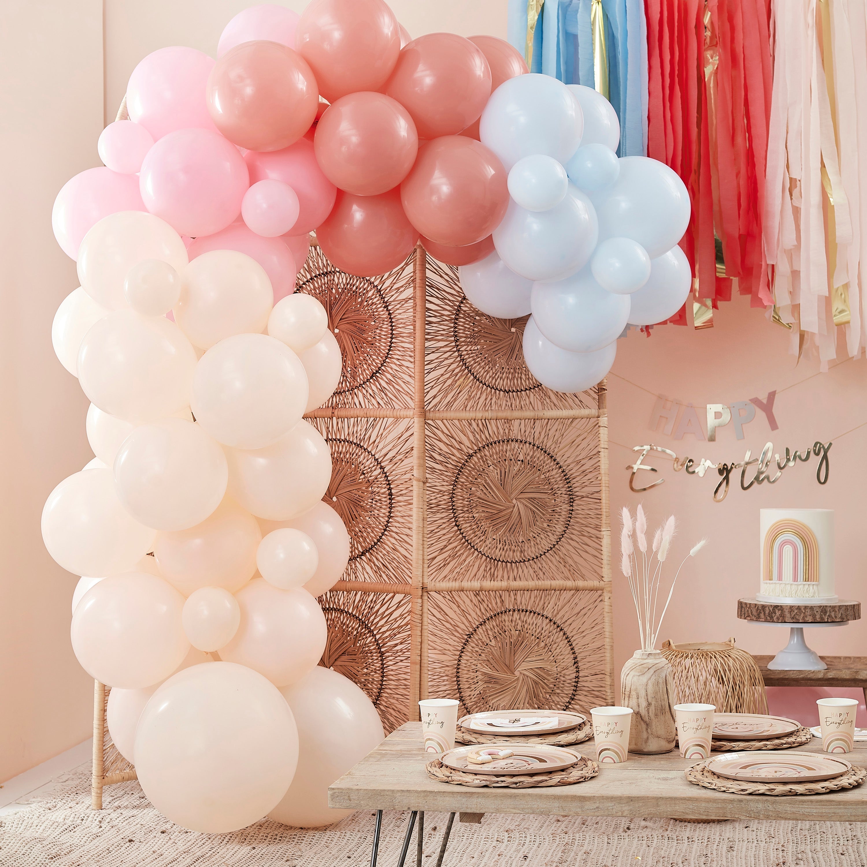 Muted Pastel Balloon Arch Kit- 5 Inner Pack