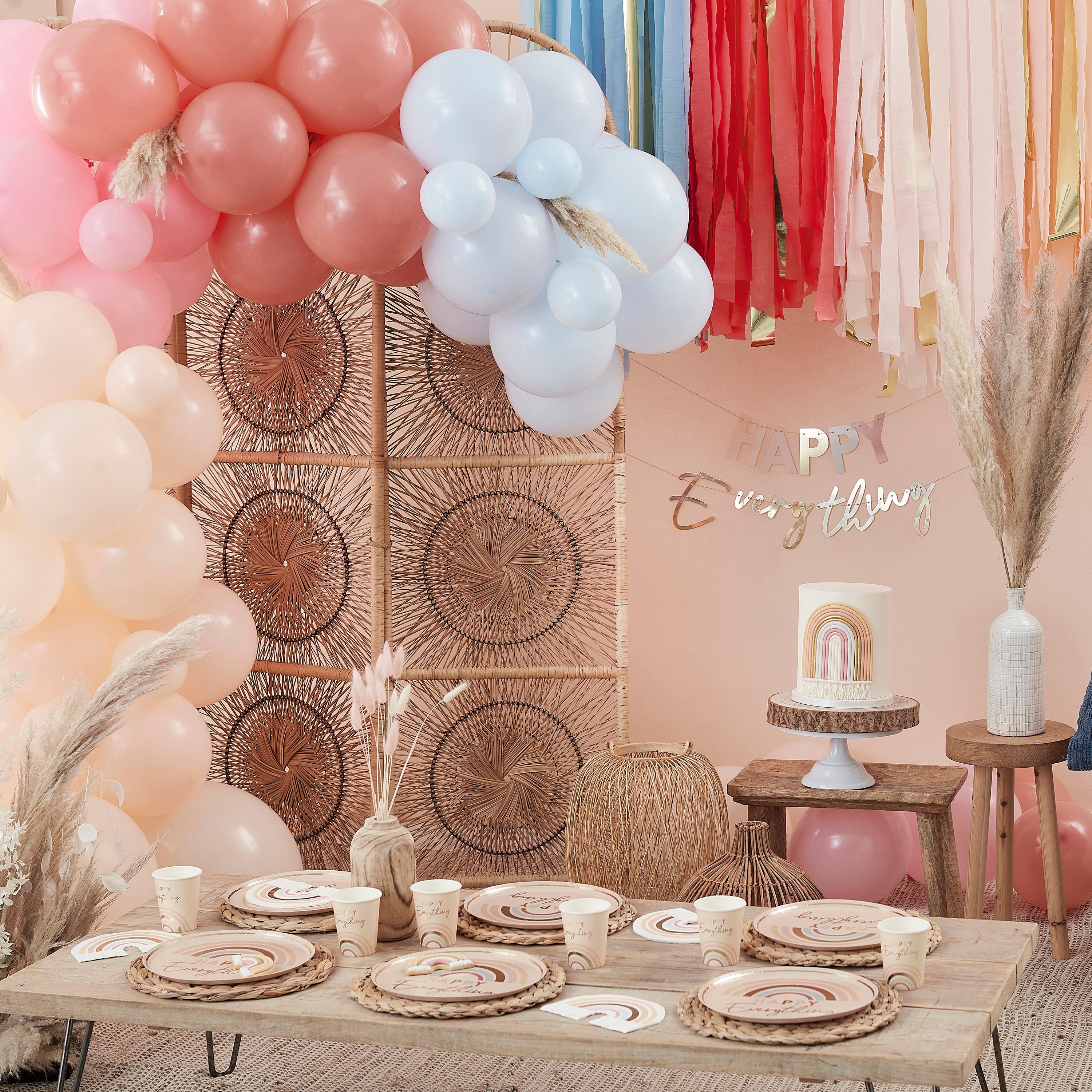 Muted Pastel Balloon Arch Kit