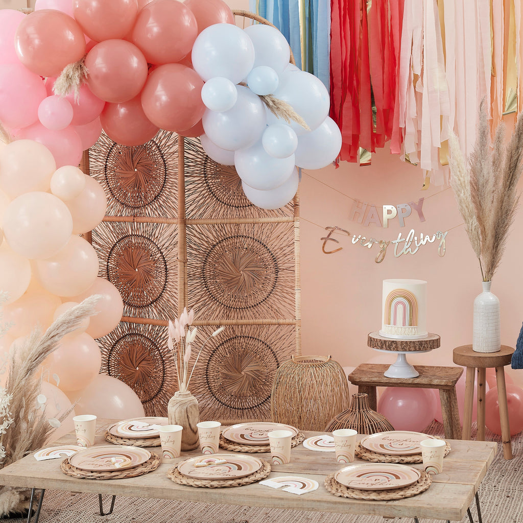 Muted Pastel Balloon Arch Kit- 5 Inner Pack