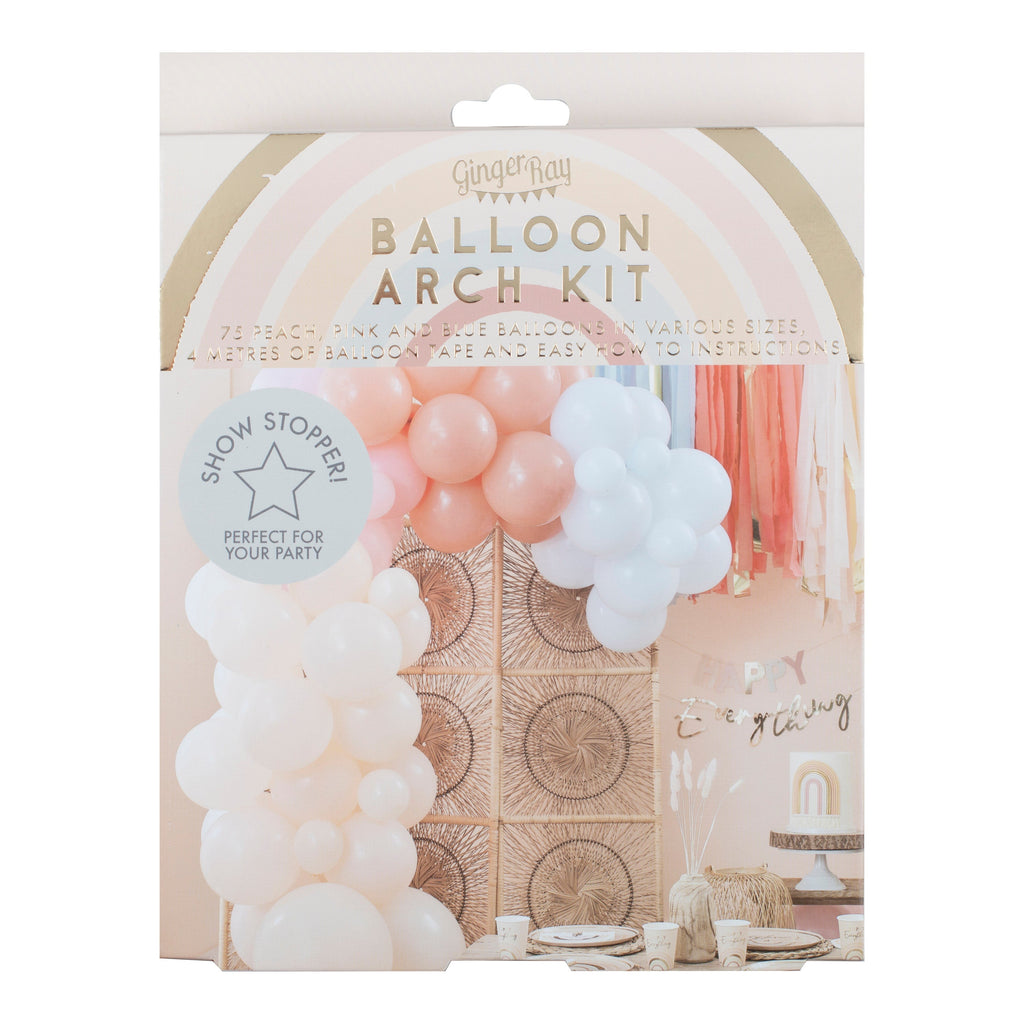 Muted Pastel Balloon Arch Kit- 5 Inner Pack